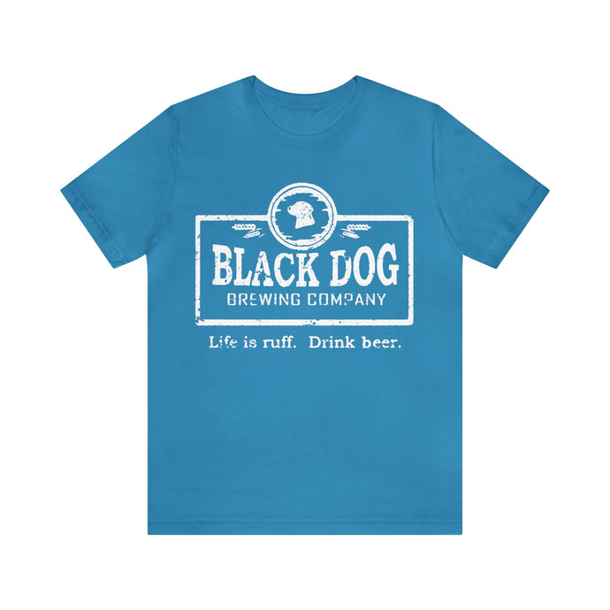 Black Dog Brewing Company Logo Tee - Unisex Jersey Short Sleeve Tee