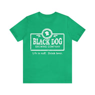 Black Dog Brewing Company Logo Tee - Unisex Jersey Short Sleeve Tee
