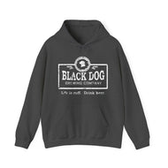 Black Dog Logo Hoodie Unisex Heavy Blend™ Hooded Sweatshirt